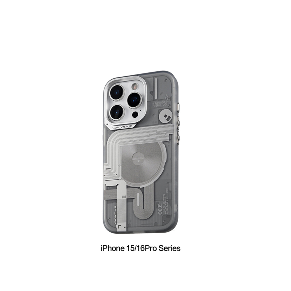 Frosted mechanical case for iPhone 15/16 Pro series