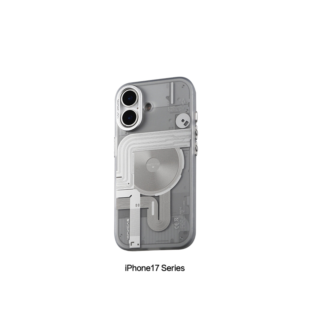 Frosted mechanical case for iPhone 17 series