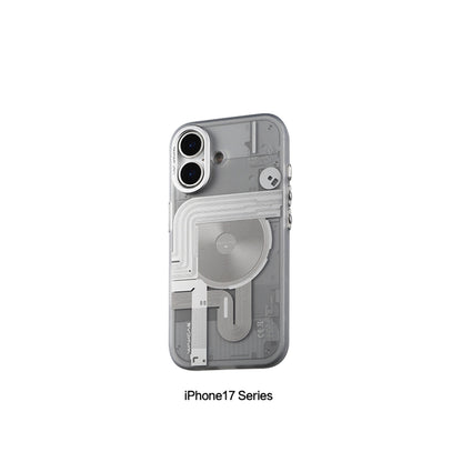Frosted mechanical case for iPhone 17 series