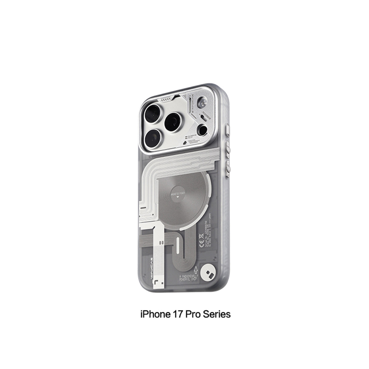 Frosted mechanical case for iPhone 17 Pro series