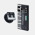 Piano Key Design Combo: Case + Magnetic Stand