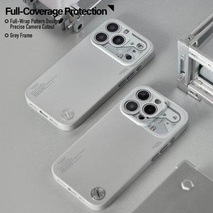 Two chrome silver cases laid flat showing the precise camera cutouts
