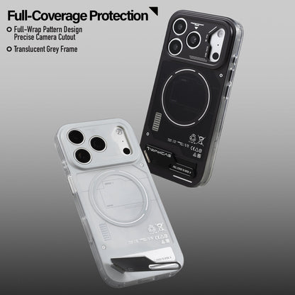 Black and grey cases with full coverage callout