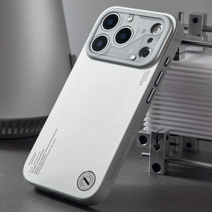 Close-up of the camera surround and metal side buttons
