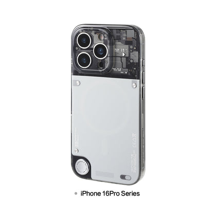 See-through gloss MagSafe case for iPhone 16 Pro series