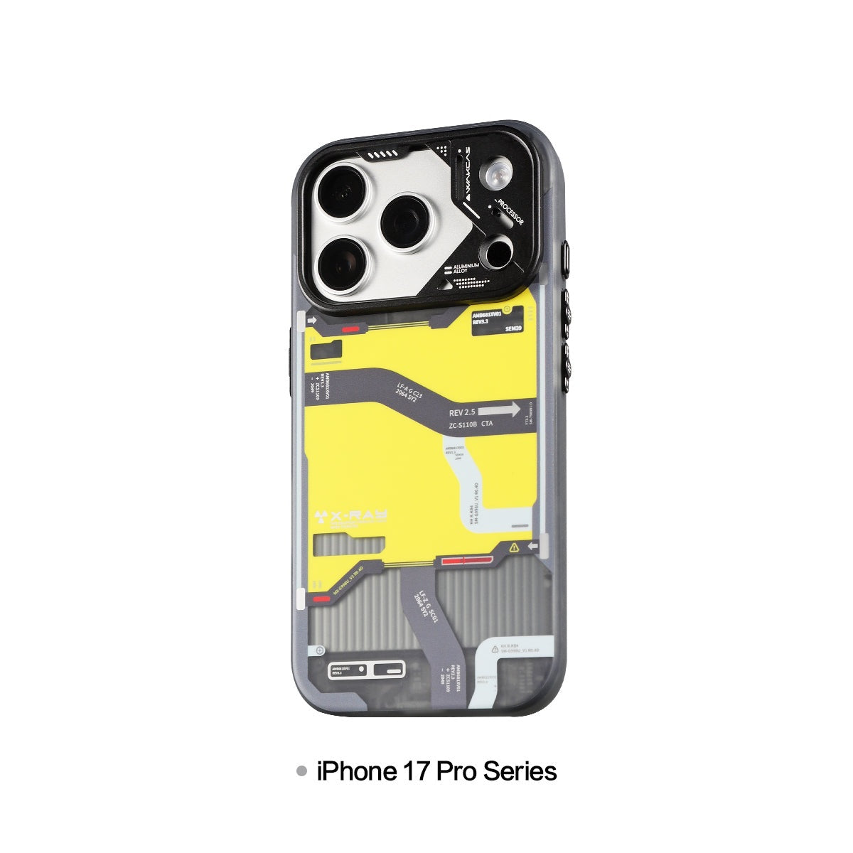 Tactical map MagSafe case on an iPhone 17 Pro series model