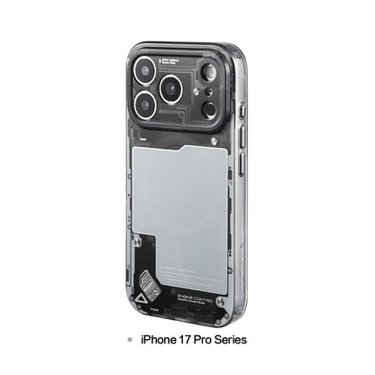 Black see-through case for iPhone 17 Pro series