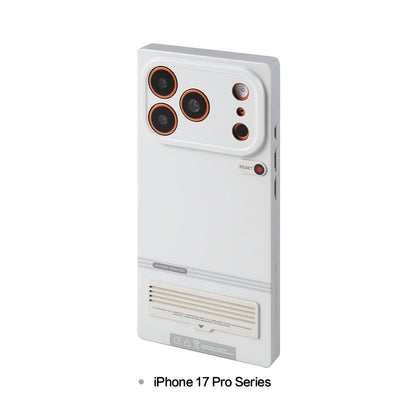Retro terminal case for iPhone 17 Pro series
