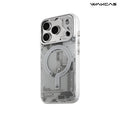 Grey Circuit Design Magnetic Phone Case – Case Only